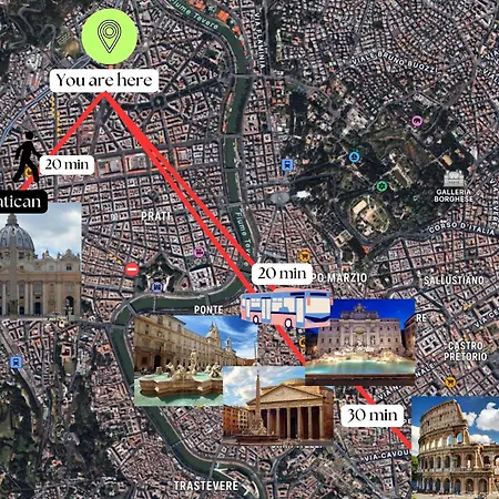 Vaticano Angelico Apartmán Řím